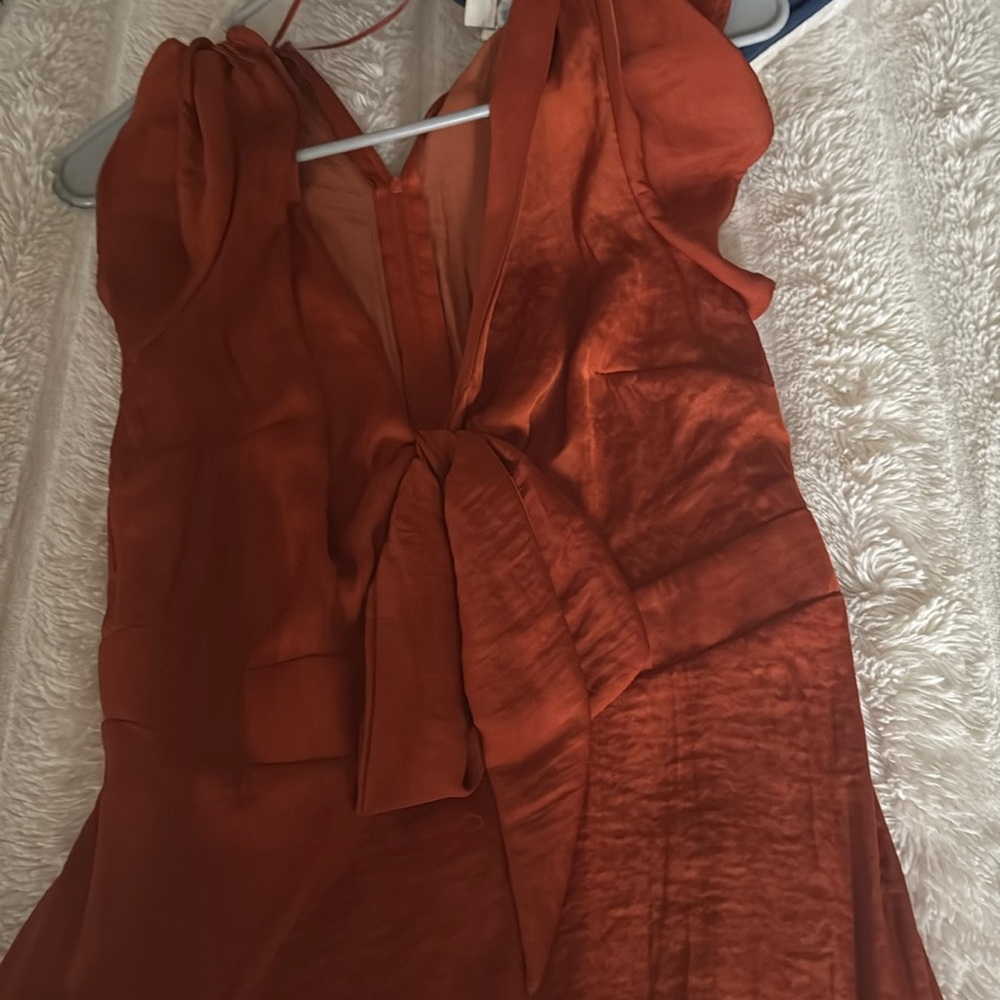 Courtney Front Tie Midi Dress